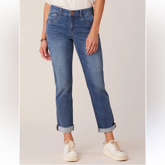 Democracy Denim - Democracy Ab"solution Blue Denim Girlfriend Jean size 14